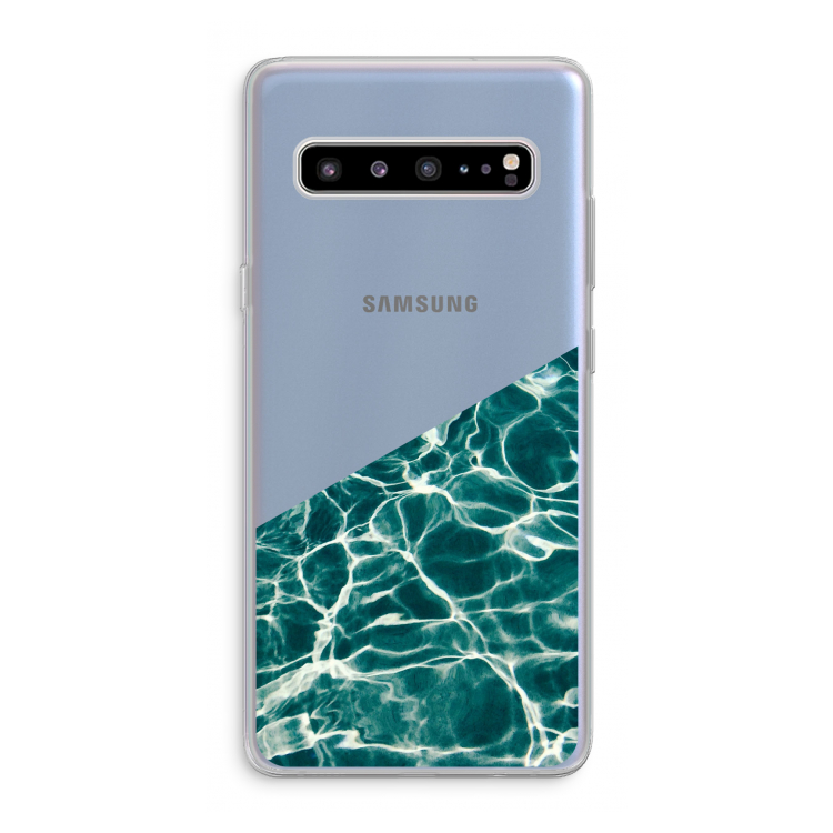 Weerkaatsing water: Samsung Galaxy S10 5G Transparant Hoesje