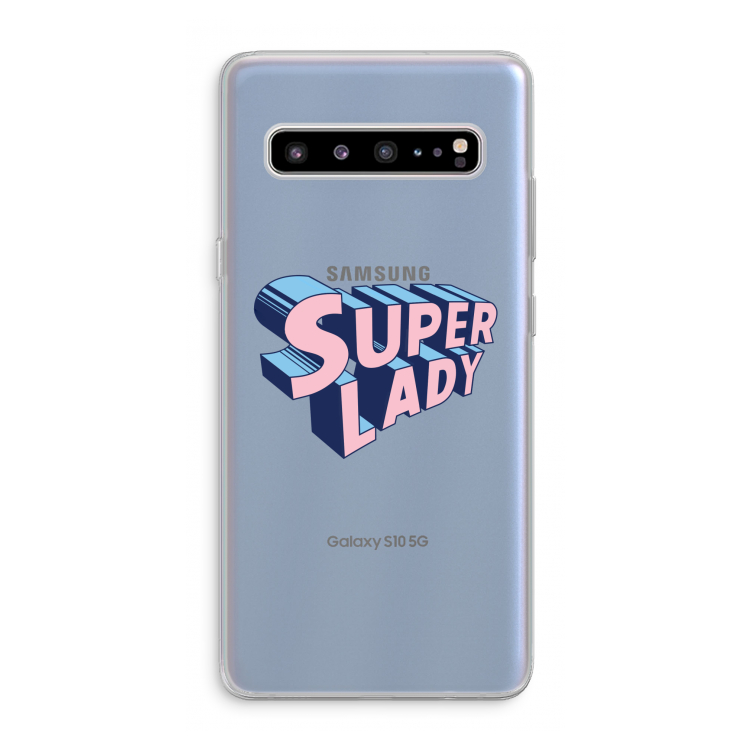 Superlady: Samsung Galaxy S10 5G Transparant Hoesje