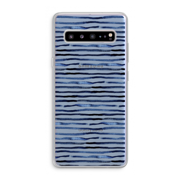 Verrassende lijnen: Samsung Galaxy S10 5G Transparant Hoesje