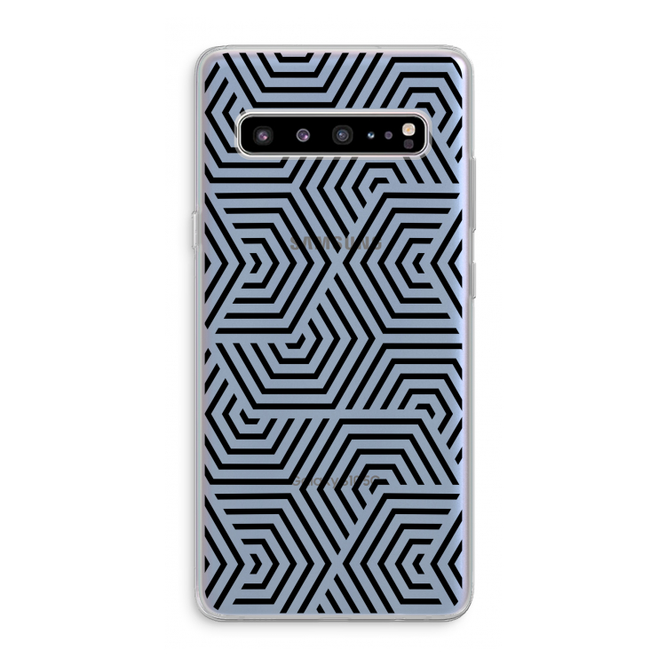 Magic pattern: Samsung Galaxy S10 5G Transparant Hoesje