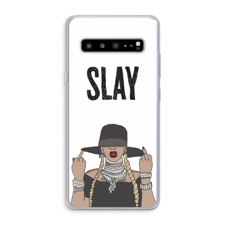 Slay All Day: Samsung Galaxy S10 5G Transparant Hoesje