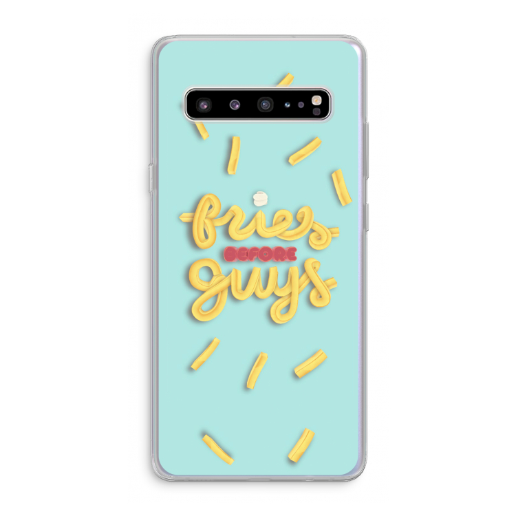 Always fries: Samsung Galaxy S10 5G Transparant Hoesje