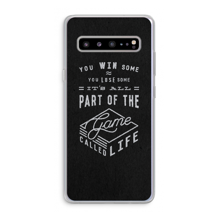 Life: Samsung Galaxy S10 5G Transparant Hoesje