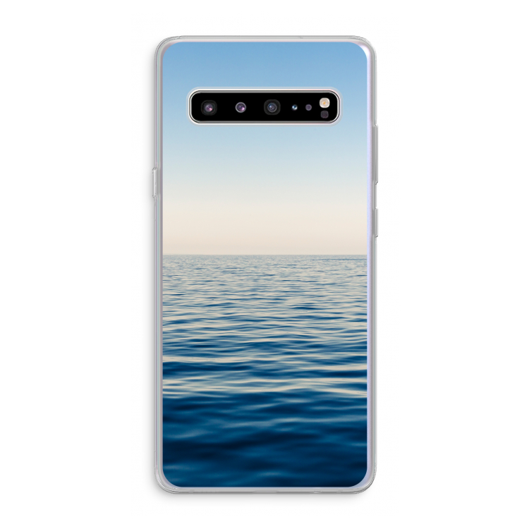 Water horizon: Samsung Galaxy S10 5G Transparant Hoesje