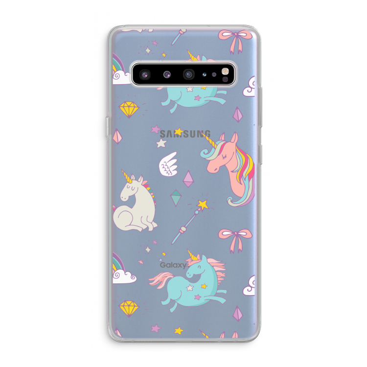 Fantasiewereld: Samsung Galaxy S10 5G Transparant Hoesje