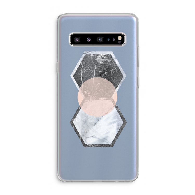Creatieve toets: Samsung Galaxy S10 5G Transparant Hoesje