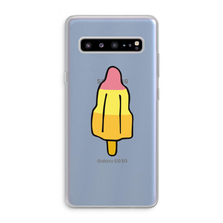 Raketijsje: Samsung Galaxy S10 5G Transparant Hoesje