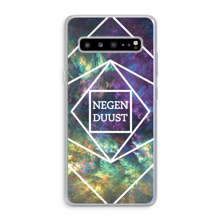 Negenduust ruimte: Samsung Galaxy S10 5G Transparant Hoesje