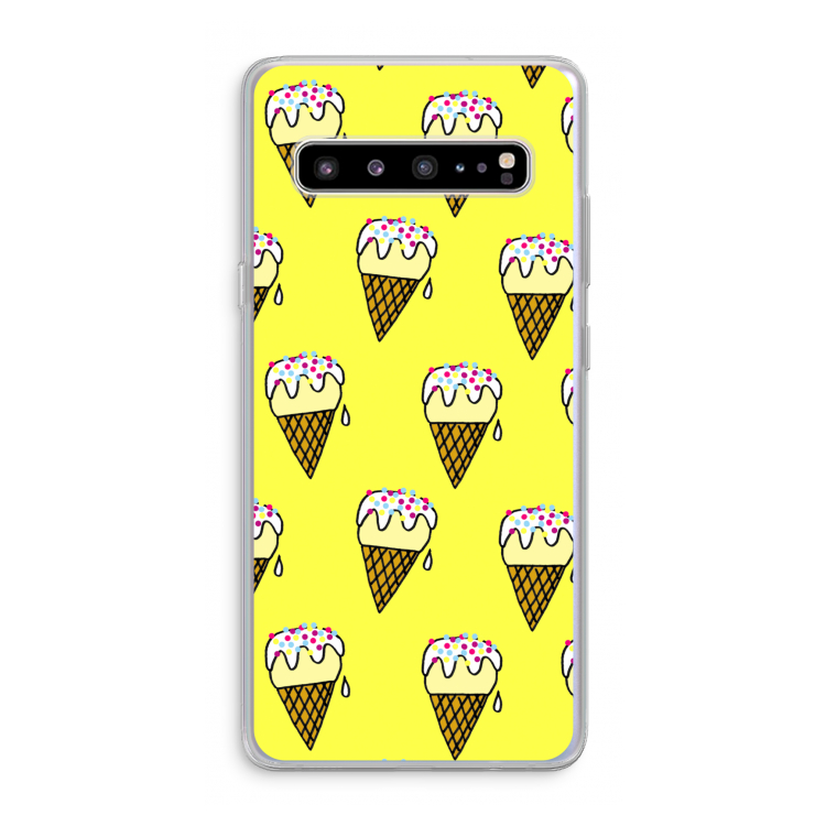 Isjes: Samsung Galaxy S10 5G Transparant Hoesje
