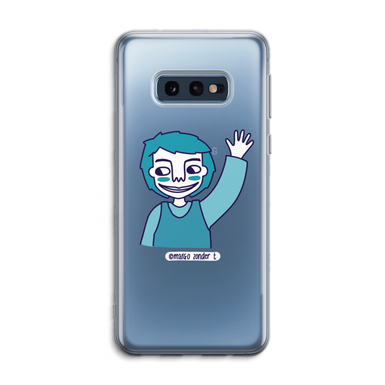 Zwaai: Samsung Galaxy S10e Transparant Hoesje