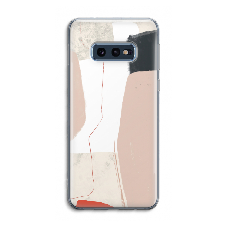 Lava: Samsung Galaxy S10e Transparant Hoesje