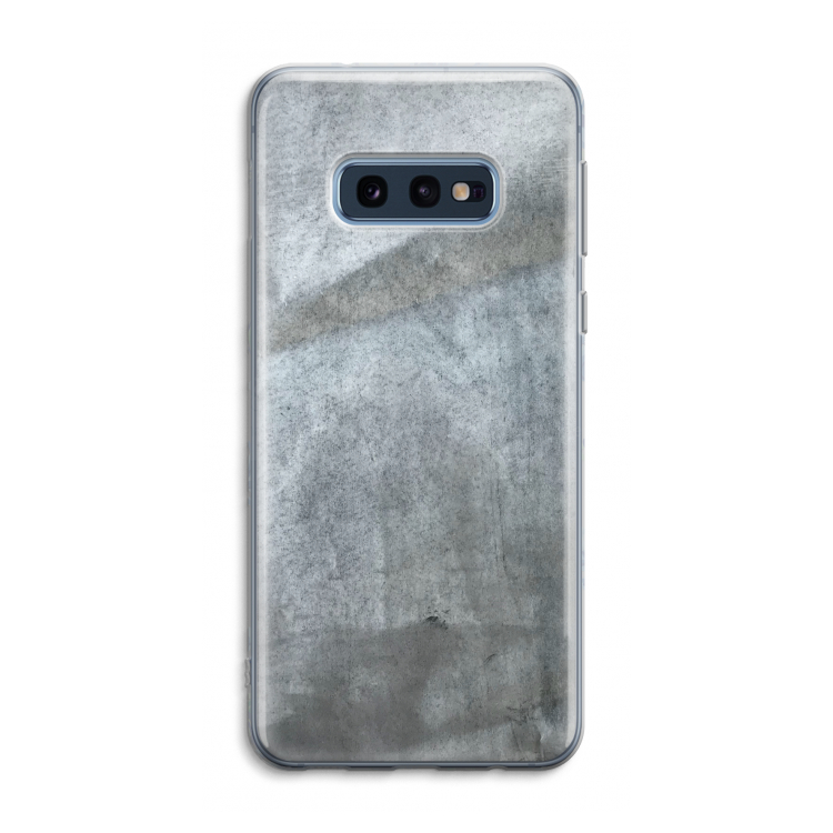 Grey Stone: Samsung Galaxy S10e Transparant Hoesje