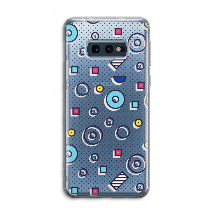 8-bit N°9: Samsung Galaxy S10e Transparant Hoesje
