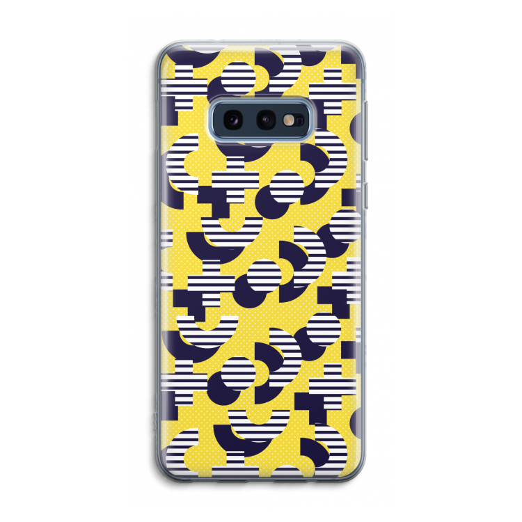 8-bit N°3: Samsung Galaxy S10e Transparant Hoesje
