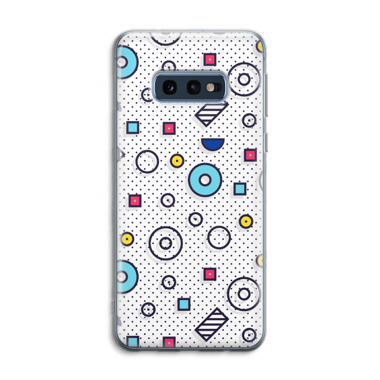8-bit N°9: Samsung Galaxy S10e Transparant Hoesje