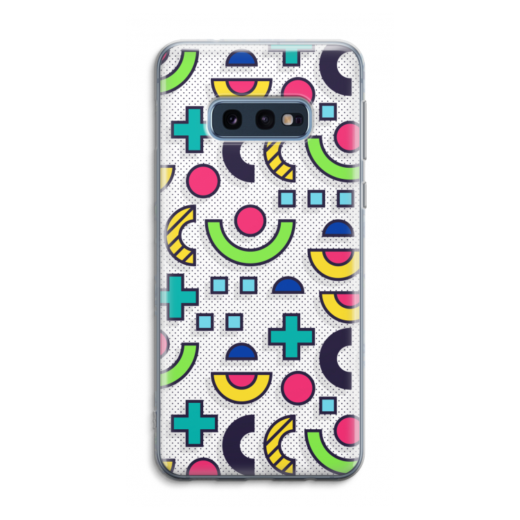 8-bit N°6: Samsung Galaxy S10e Transparant Hoesje