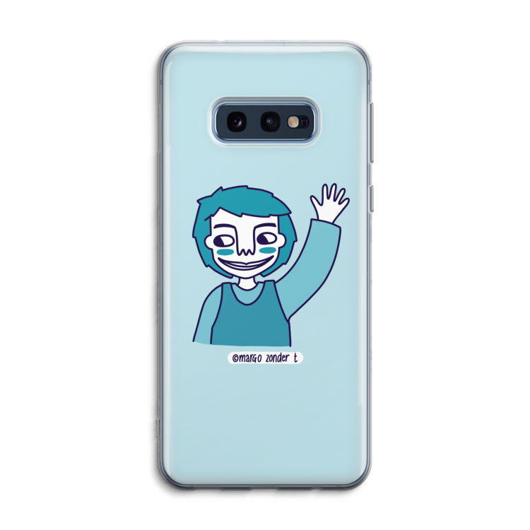 Zwaai: Samsung Galaxy S10e Transparant Hoesje