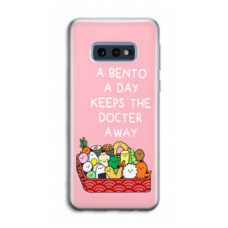 Bento a day: Samsung Galaxy S10e Transparant Hoesje