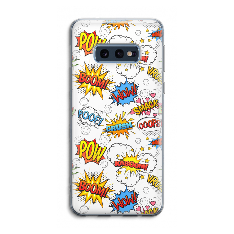 Pow Smack: Samsung Galaxy S10e Transparant Hoesje