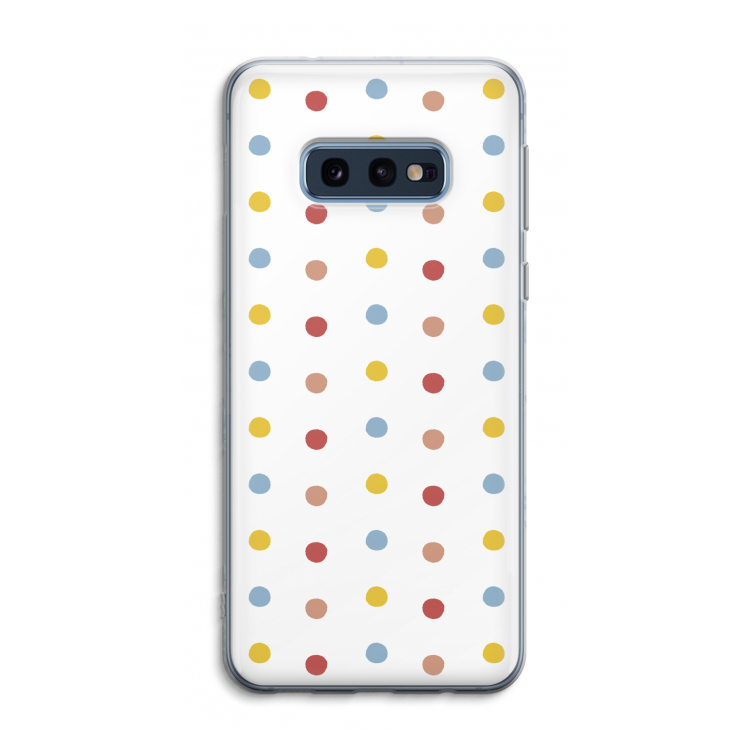 Bollen: Samsung Galaxy S10e Transparant Hoesje
