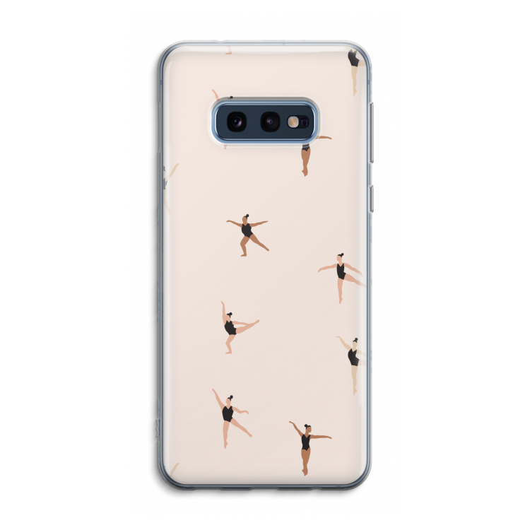Dancing #1: Samsung Galaxy S10e Transparant Hoesje