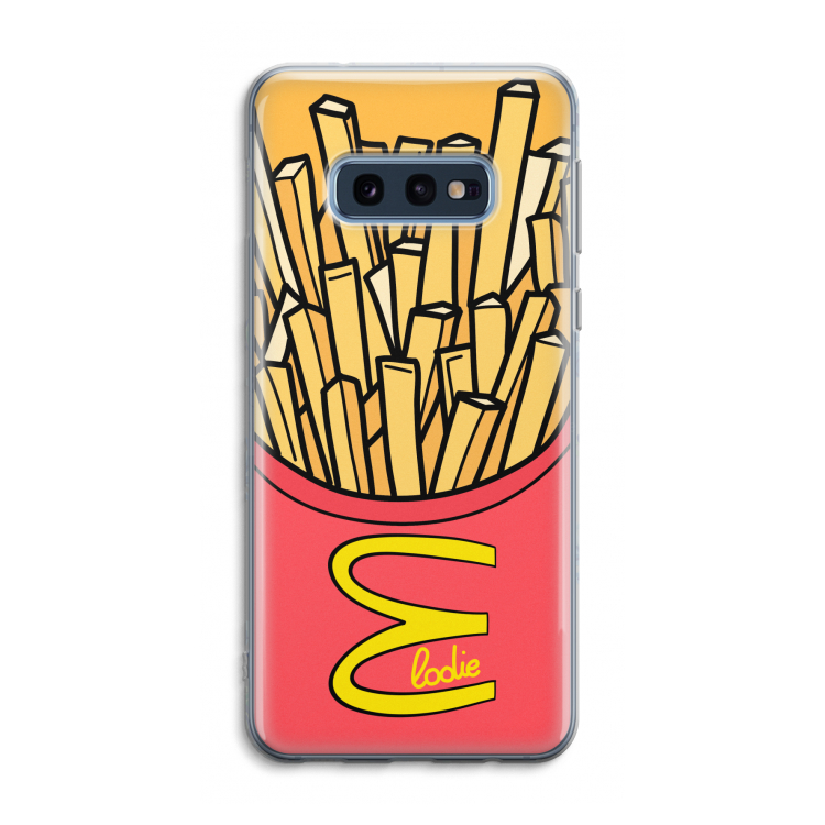 McElodie: Samsung Galaxy S10e Transparant Hoesje