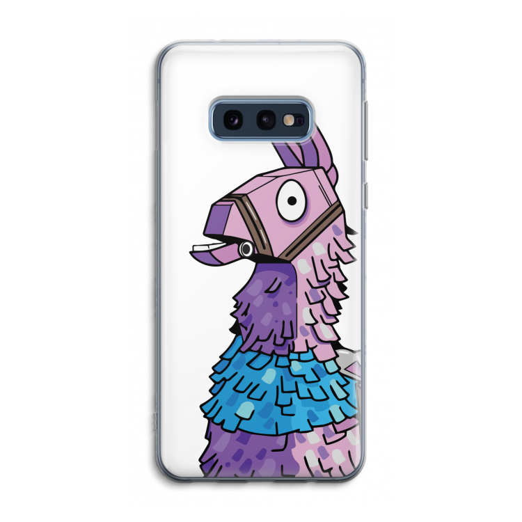 Lama: Samsung Galaxy S10e Transparant Hoesje