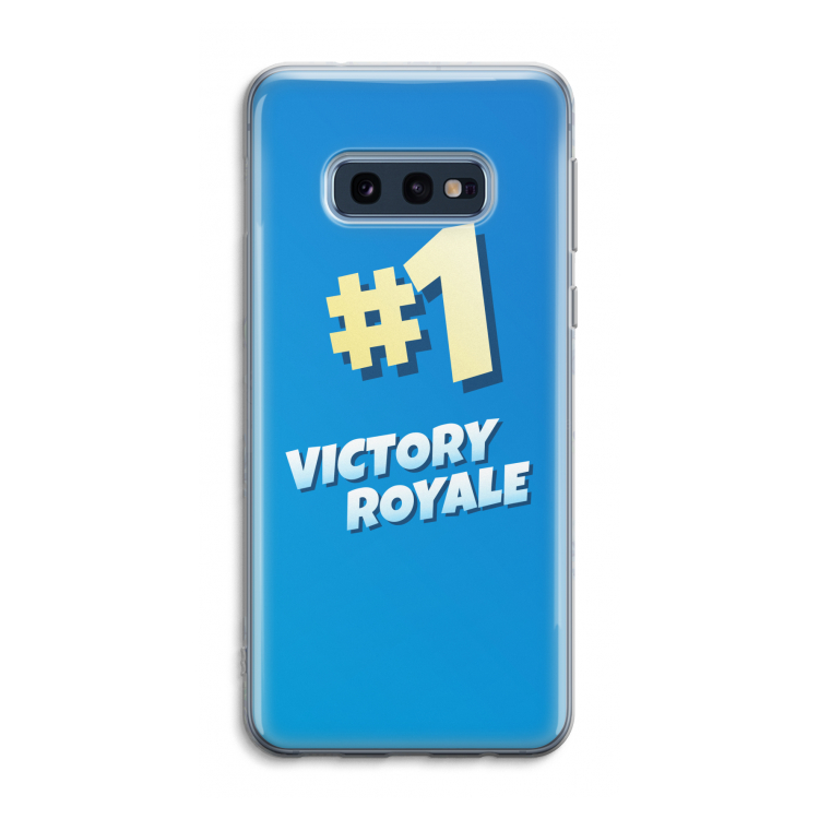 Victory Royale: Samsung Galaxy S10e Transparant Hoesje