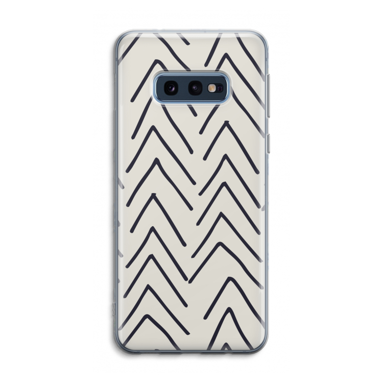 Marrakech Arrows: Samsung Galaxy S10e Transparant Hoesje