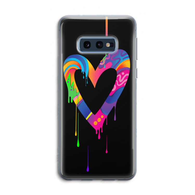 Melts My Heart: Samsung Galaxy S10e Transparant Hoesje