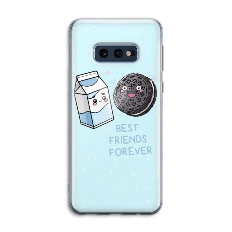 Best Friend Forever: Samsung Galaxy S10e Transparant Hoesje