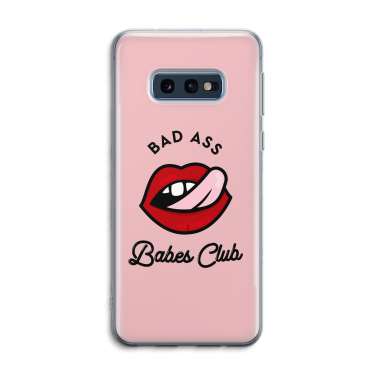 Badass Babes Club: Samsung Galaxy S10e Transparant Hoesje