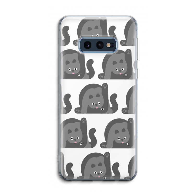 Cats: Samsung Galaxy S10e Transparant Hoesje
