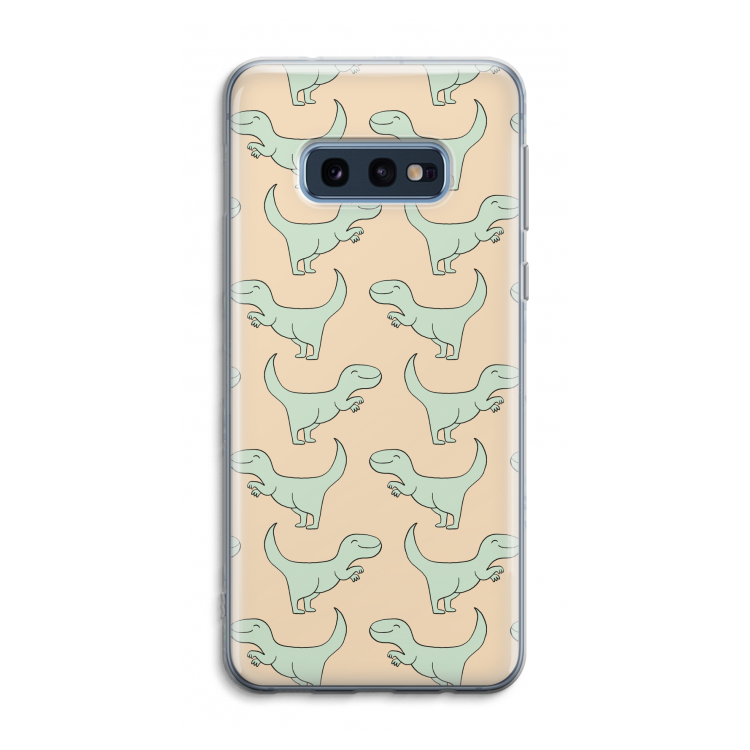 Dinos: Samsung Galaxy S10e Transparant Hoesje