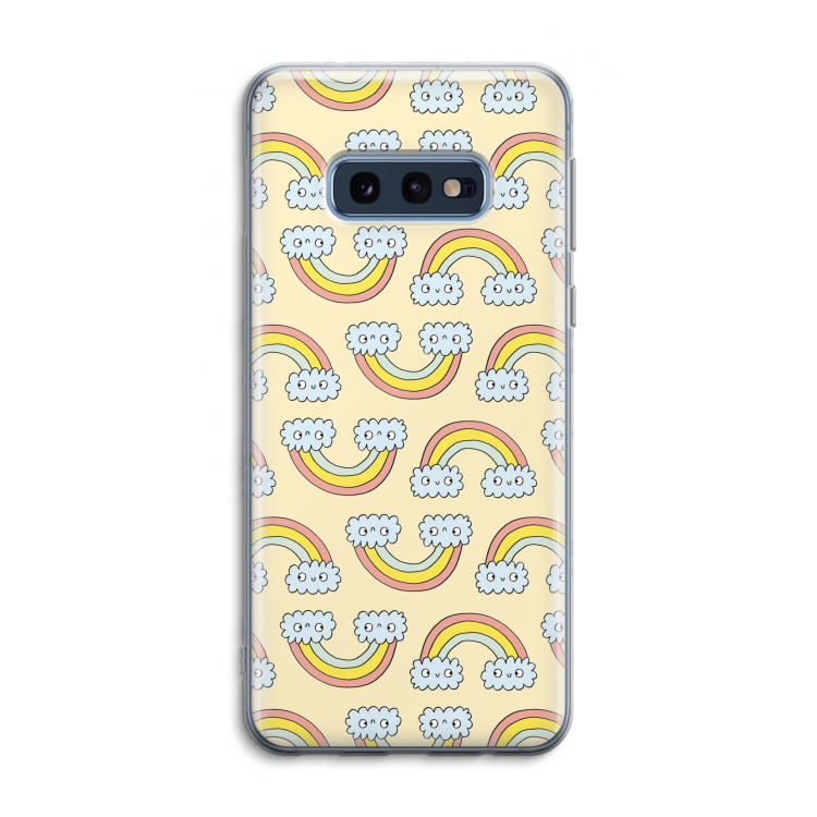Regenboog: Samsung Galaxy S10e Transparant Hoesje