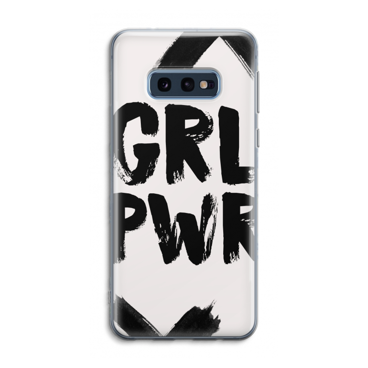Girl Power #2: Samsung Galaxy S10e Transparant Hoesje