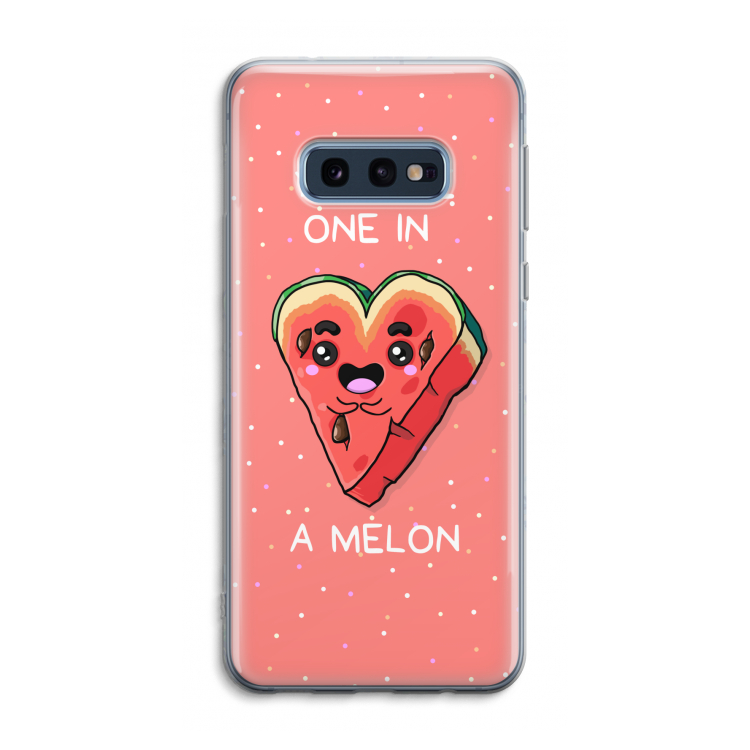 One In A Melon: Samsung Galaxy S10e Transparant Hoesje