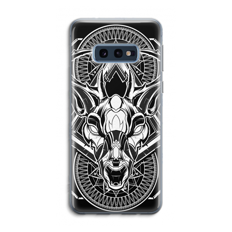 Oh Deer: Samsung Galaxy S10e Transparant Hoesje