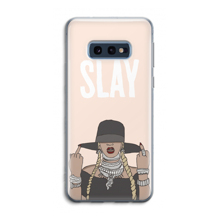 Slay All Day: Samsung Galaxy S10e Transparant Hoesje
