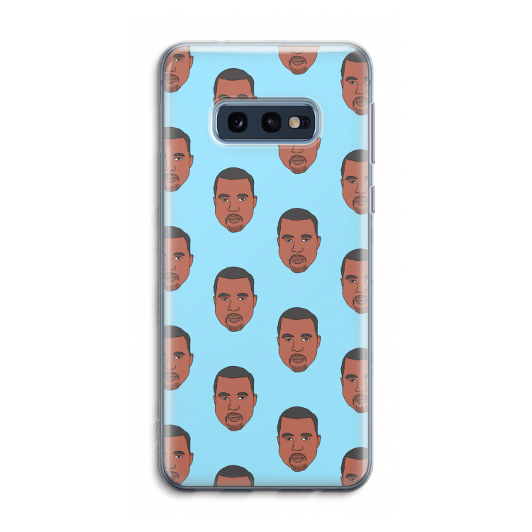 Kanye Call Me?: Samsung Galaxy S10e Transparant Hoesje