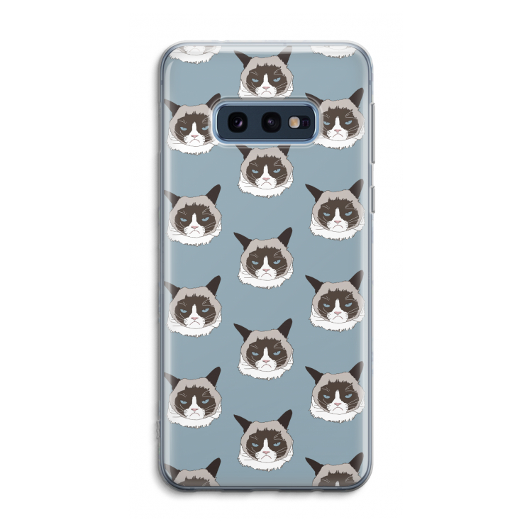 It's a Purrr Case: Samsung Galaxy S10e Transparant Hoesje