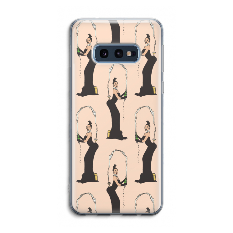 Pop Some Kim: Samsung Galaxy S10e Transparant Hoesje