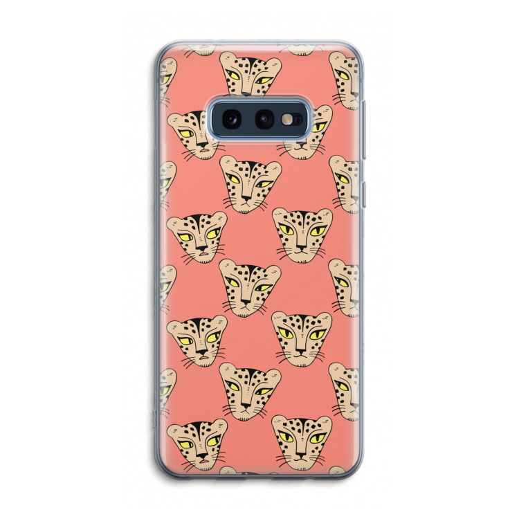 Tijger: Samsung Galaxy S10e Transparant Hoesje