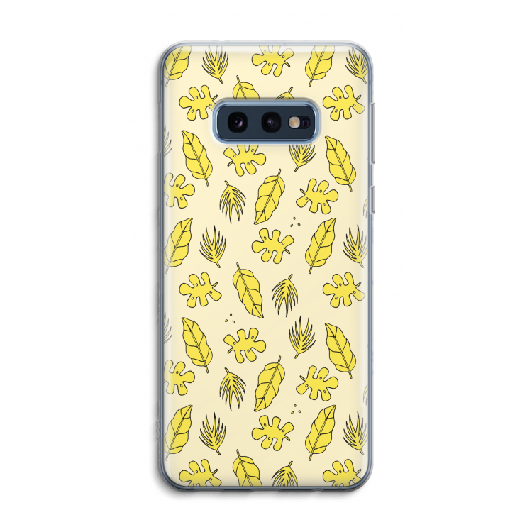 Herfst: Samsung Galaxy S10e Transparant Hoesje