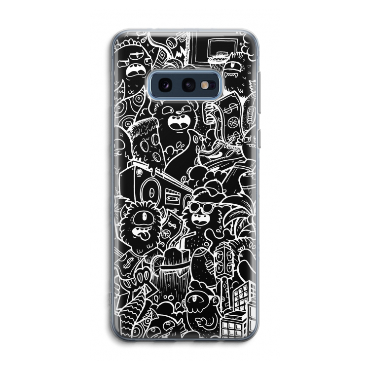 Vexx Black City : Samsung Galaxy S10e Transparant Hoesje