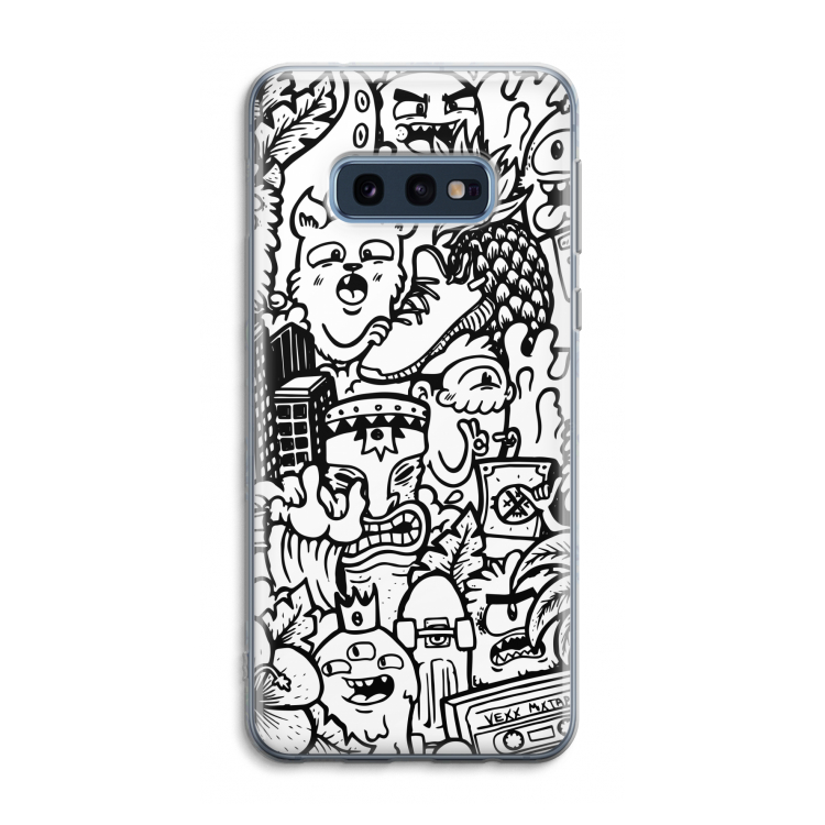 Vexx Mixtape #2: Samsung Galaxy S10e Transparant Hoesje