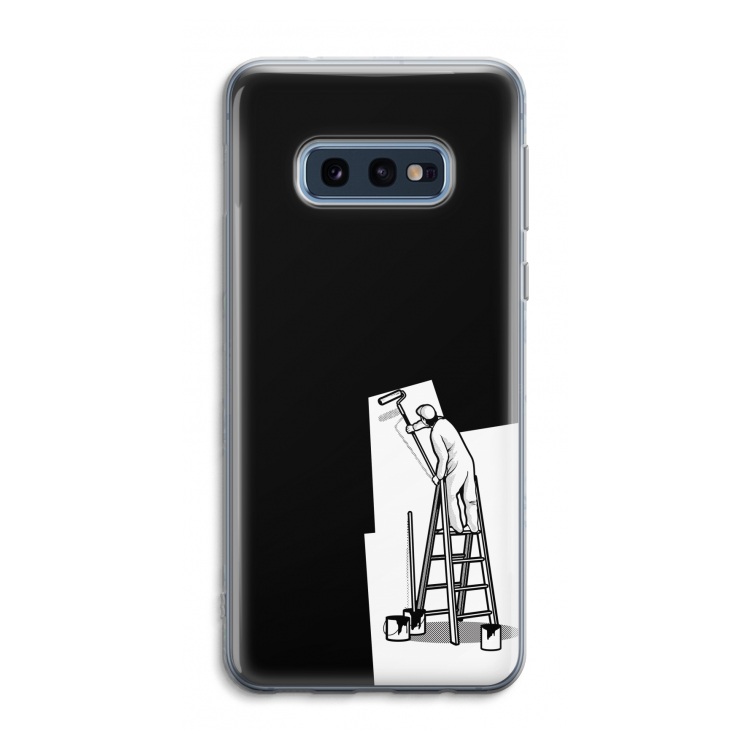 Musketon Painter: Samsung Galaxy S10e Transparant Hoesje