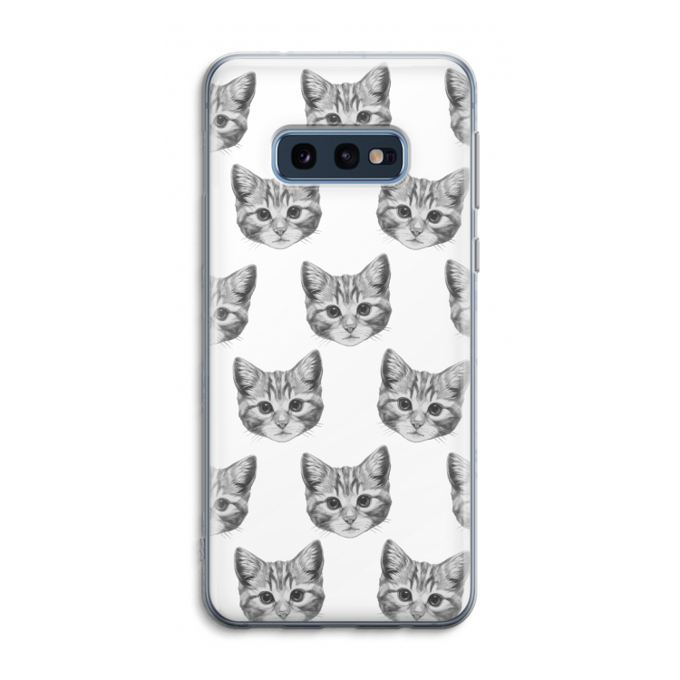 Kitten: Samsung Galaxy S10e Transparant Hoesje
