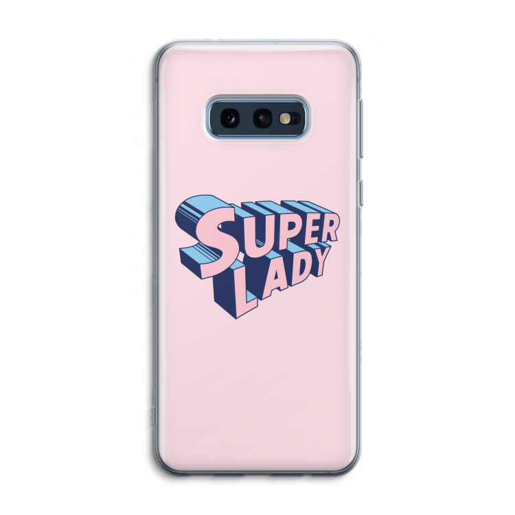 Superlady: Samsung Galaxy S10e Transparant Hoesje
