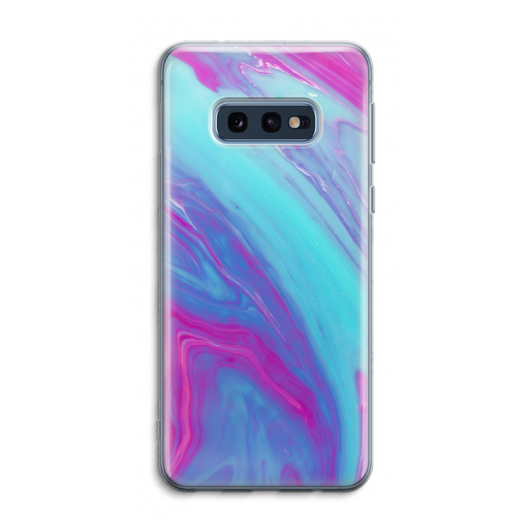 Zweverige regenboog: Samsung Galaxy S10e Transparant Hoesje